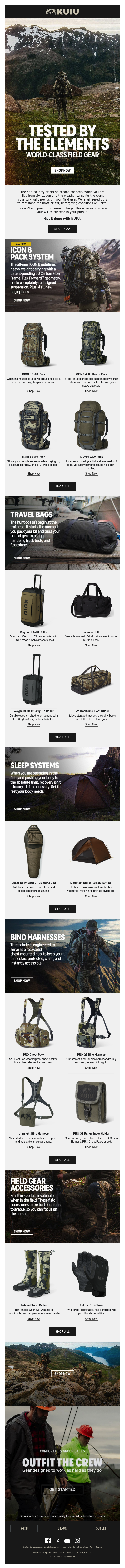 Trust Your Field Gear — There Are No Second Chances