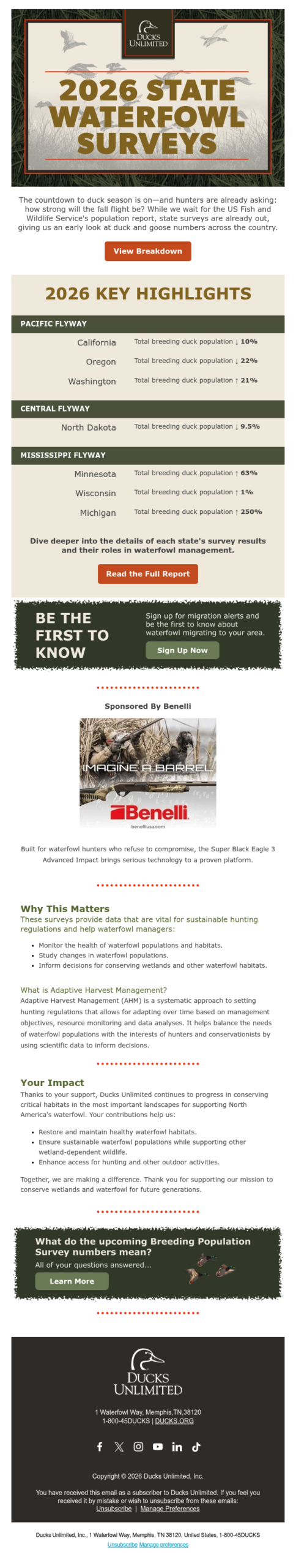 2026 Waterfowl State Surveys: See Key Highlights