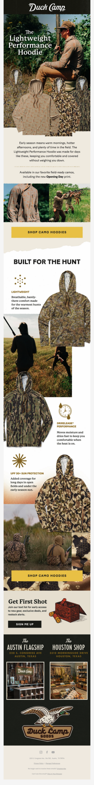Hoodies, Built for the Hunt