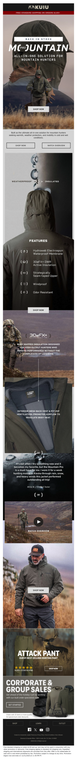 Mountain PRO Jacket — Back In Stock!