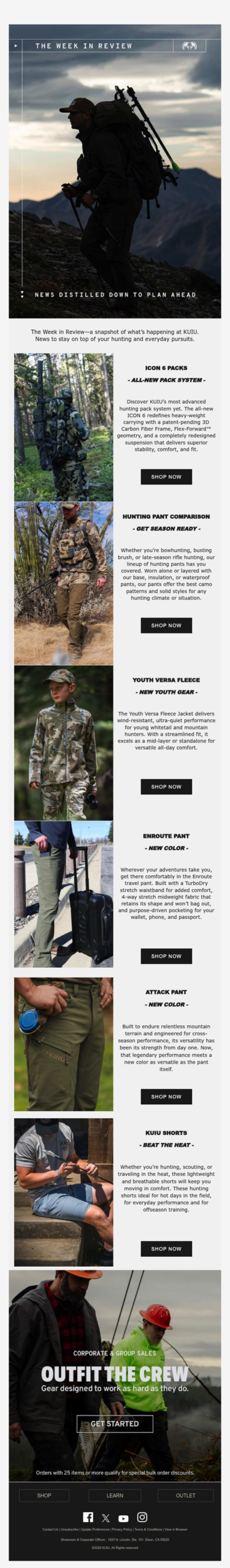 Preparation For The Pursuit — This Week At KUIU