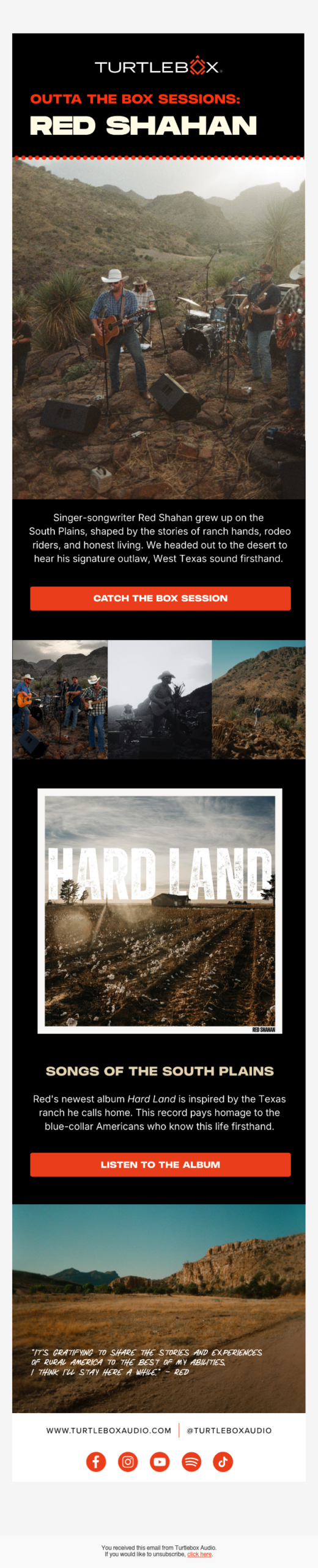 Songs of the South Plains